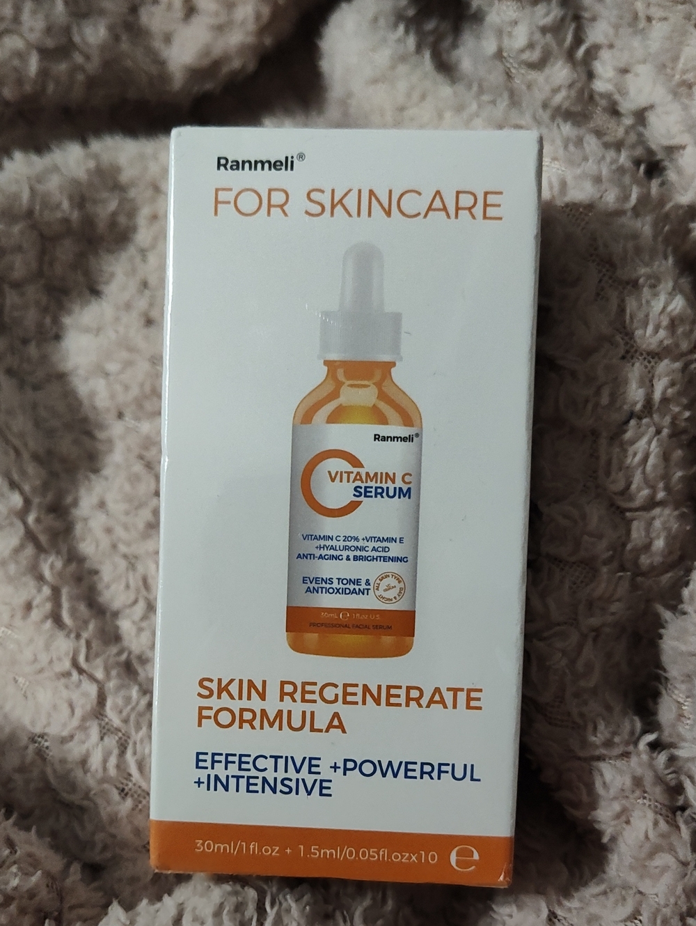 Ranmeli Vitamin C Serum - Orange Brightening Skin Regenerate Formula